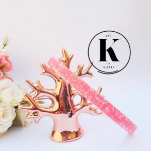 Tiara com Manta de Strass